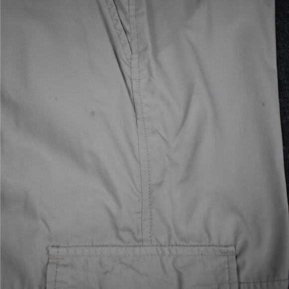 Y2K vintage Volcom light khaki skater low rise cargo capri pants Junior's size 5 - Picture 4 of 9